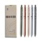 Gel Pens, 5 Pcs 0.5mm Japanese Black Ink Pens Fine Point Smooth Writing Pens, High-End Series Pens for Journaling Note Taking, Cute Office School Supplies Gifts for Women Men (Morandi)